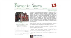 Desktop Screenshot of farmacianuova.com