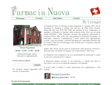 Tablet Screenshot of farmacianuova.com